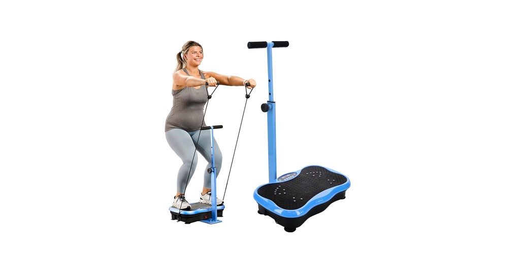 Lifepro TrimLite Vibration Plate in use